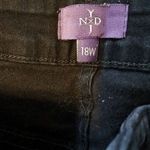 NYDJ black jeans size 18W